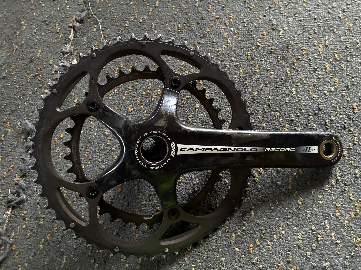 Campag Record Crank Carbon - 11 Spd