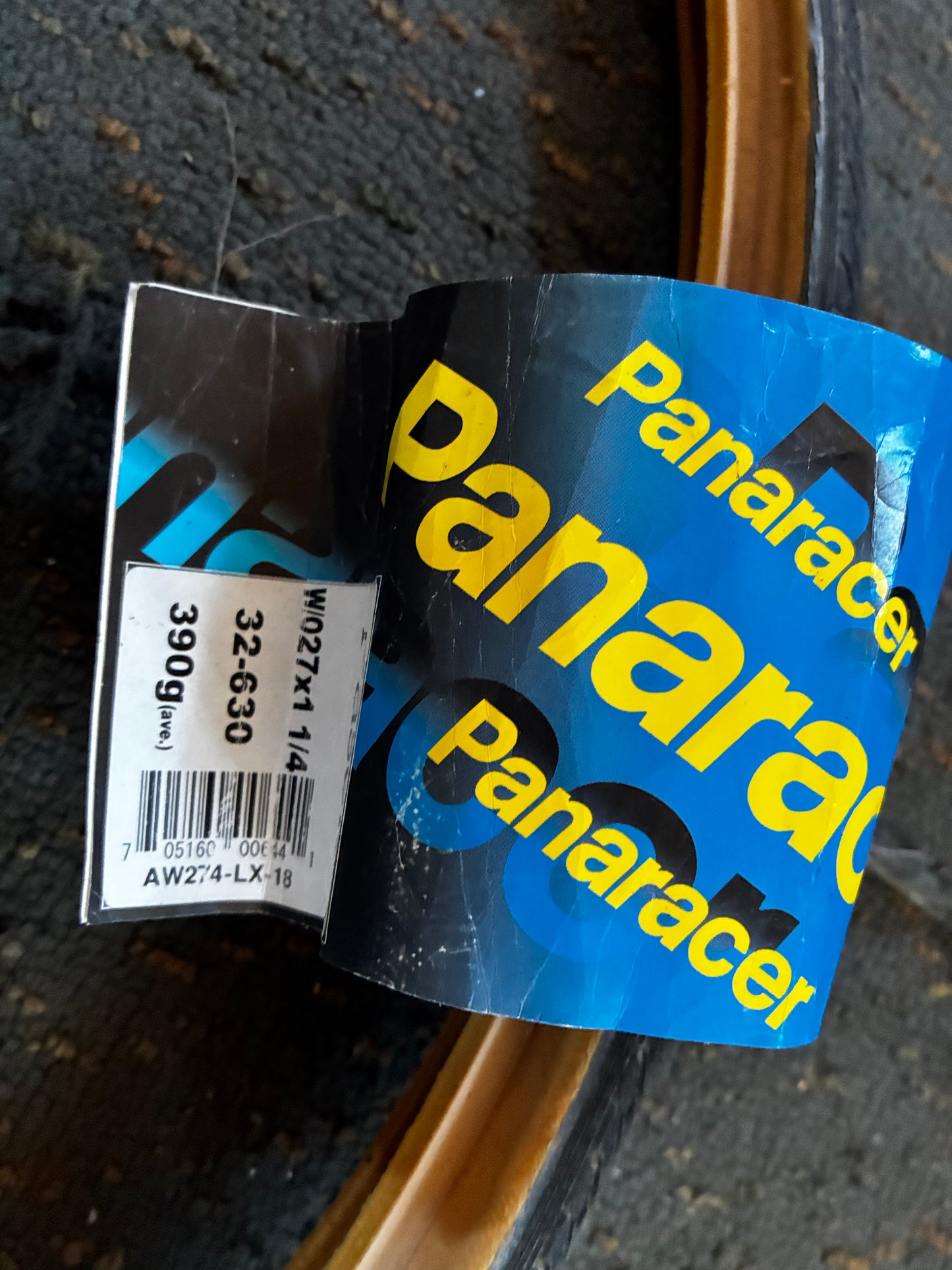 Panaracer 32mm 27 x 1 1/4 Gravel Tyre PAIR (like new) x2 tyres