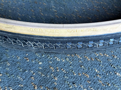 Panaracer 32mm 27 x 1 1/4 Gravel Tyre PAIR (like new) x2 tyres