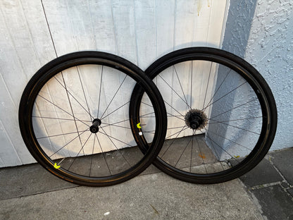 Giant SLR 35mm Carbon Clincher Wheelset - 11 Speed