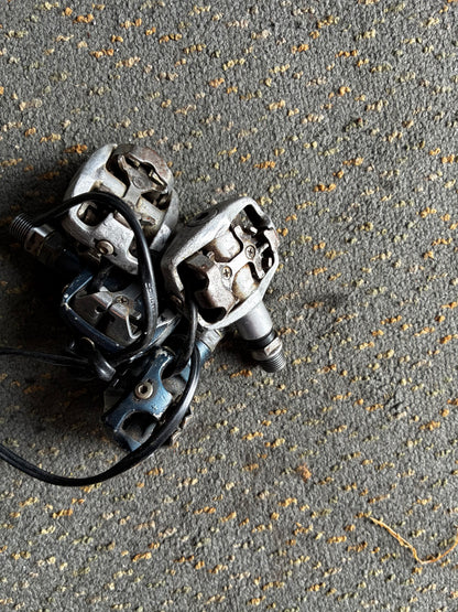 MTB pedals - Shimano SPD fitting (two pairs)