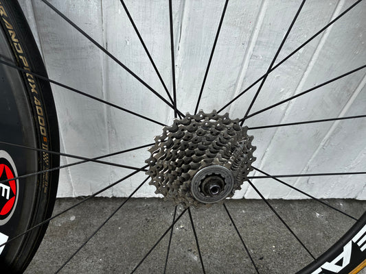 Easton EA 90 55mm Carbon Tubs Wheelset - 10 Spd