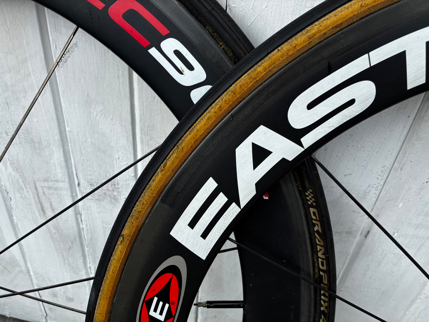 Easton EA 90 55mm Carbon Tubs Wheelset - 10 Spd