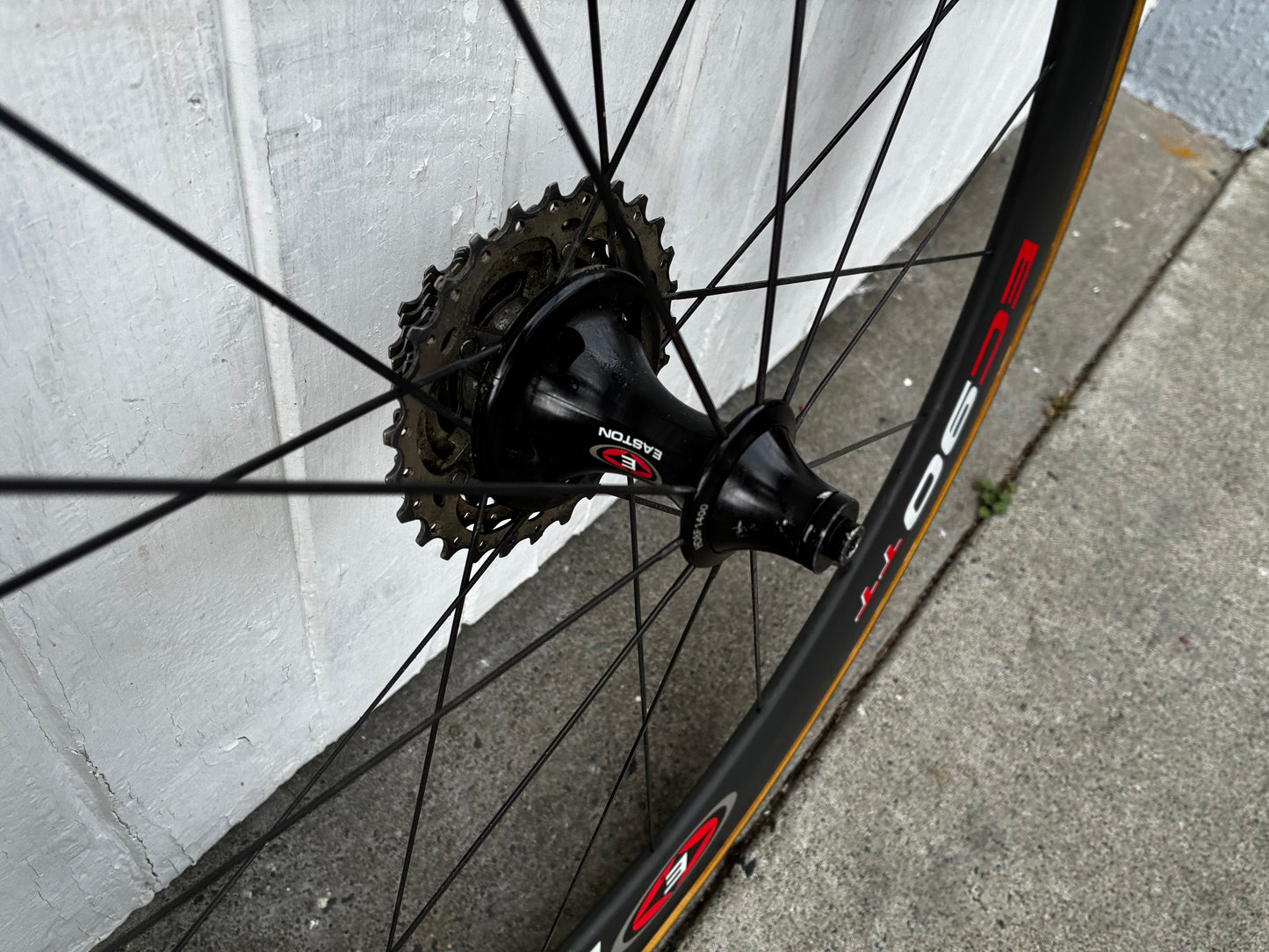 Easton EA 90 55mm Carbon Tubs Wheelset - 10 Spd
