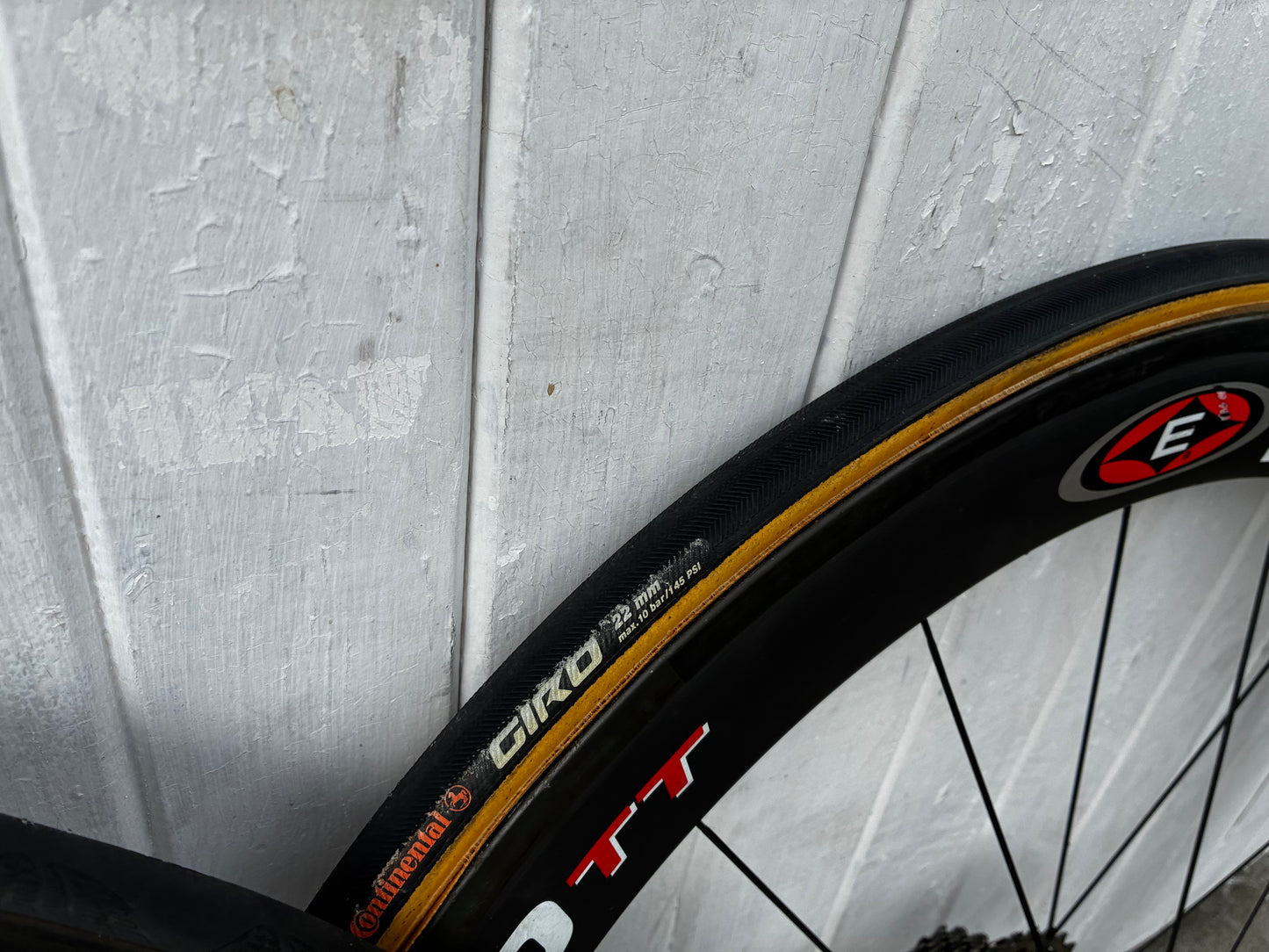 Easton EA 90 55mm Carbon Tubs Wheelset - 10 Spd