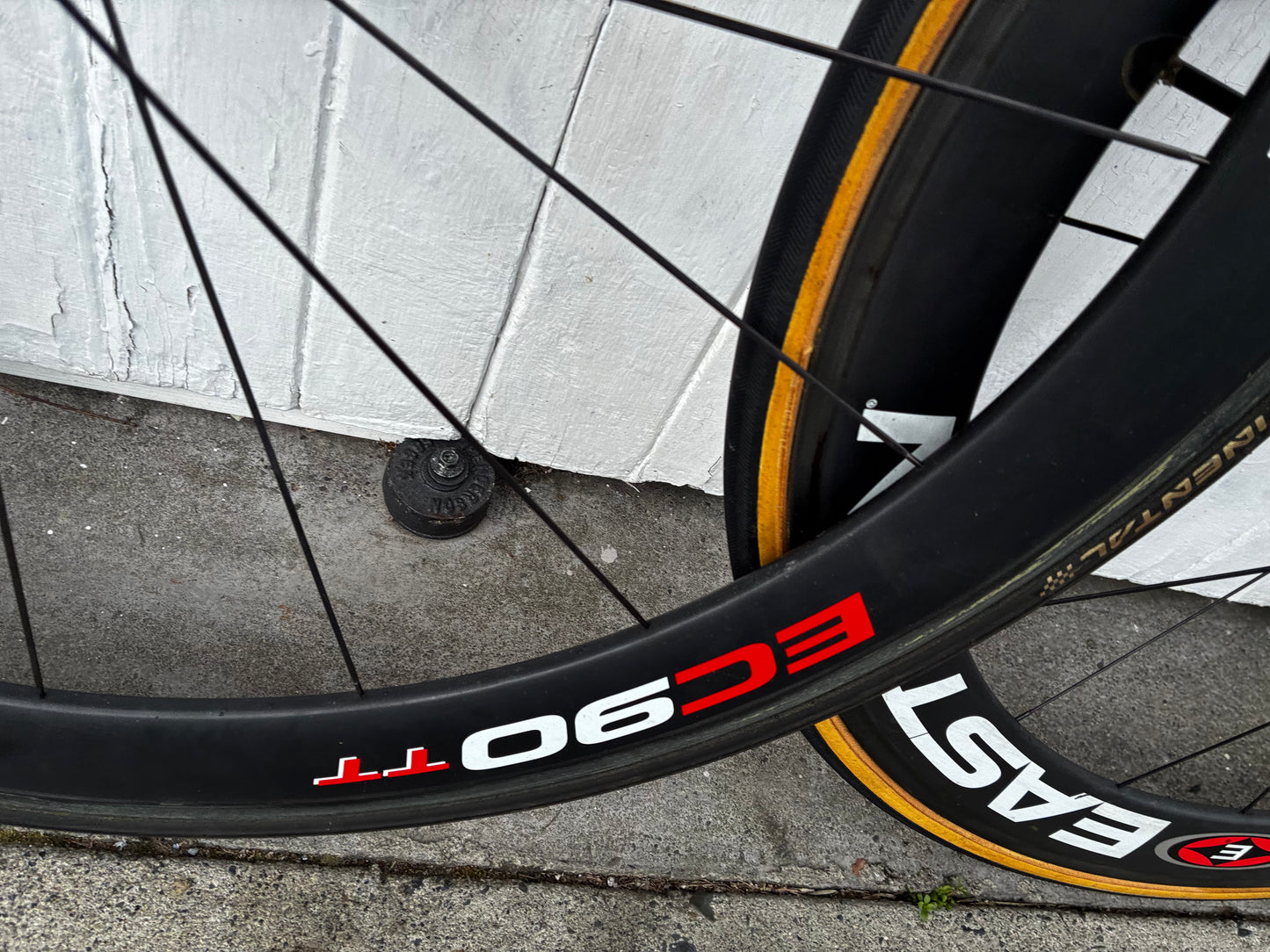 Easton EA 90 55mm Carbon Tubs Wheelset - 10 Spd