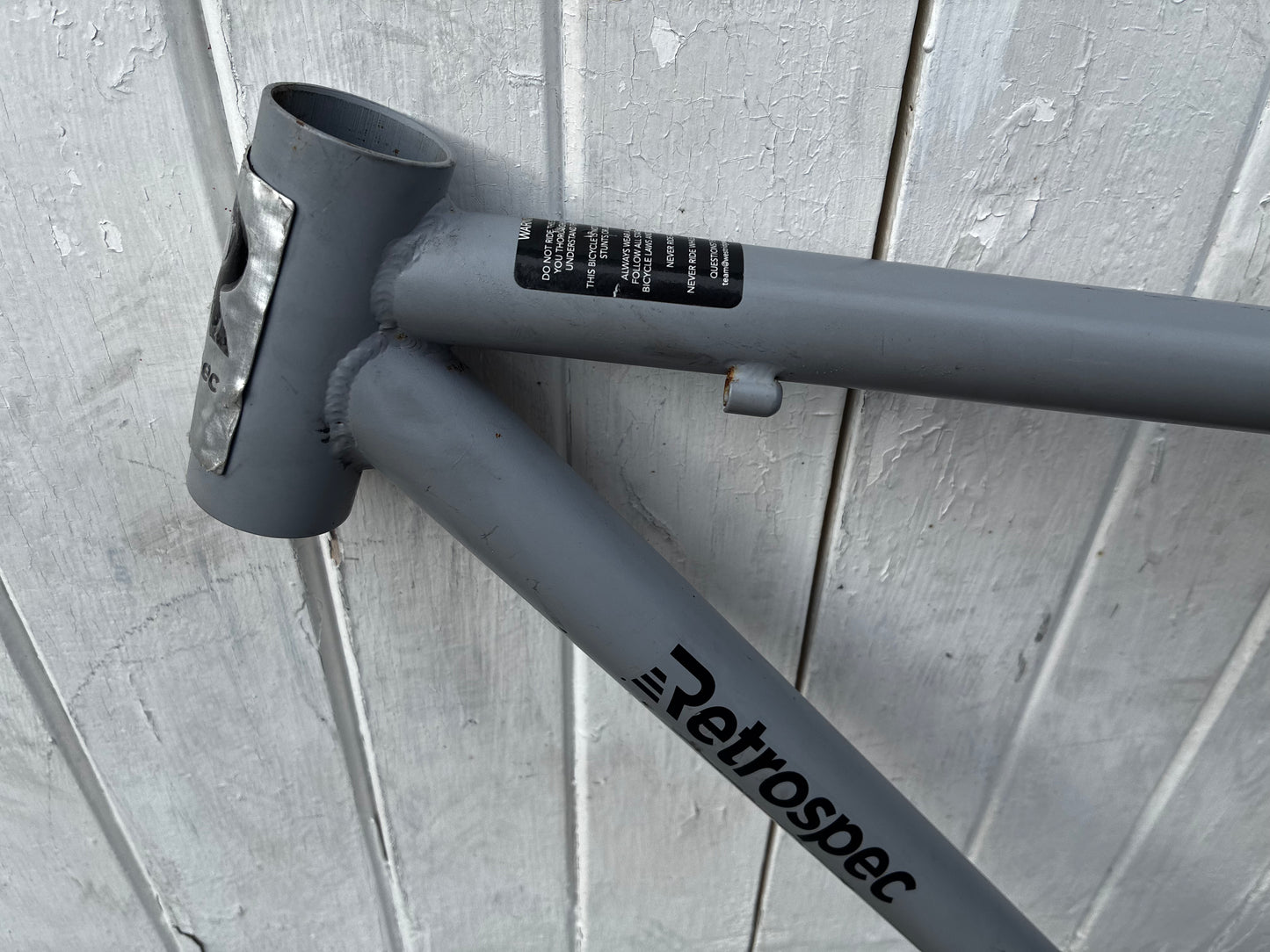 Retrospec Mantra 7 Vintage Steel Gravel Rim Frame - Medium