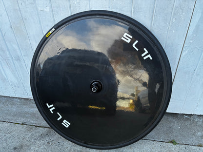 SLT Solid Disc Tubular Rear Rim TT wheel - 11 Spd