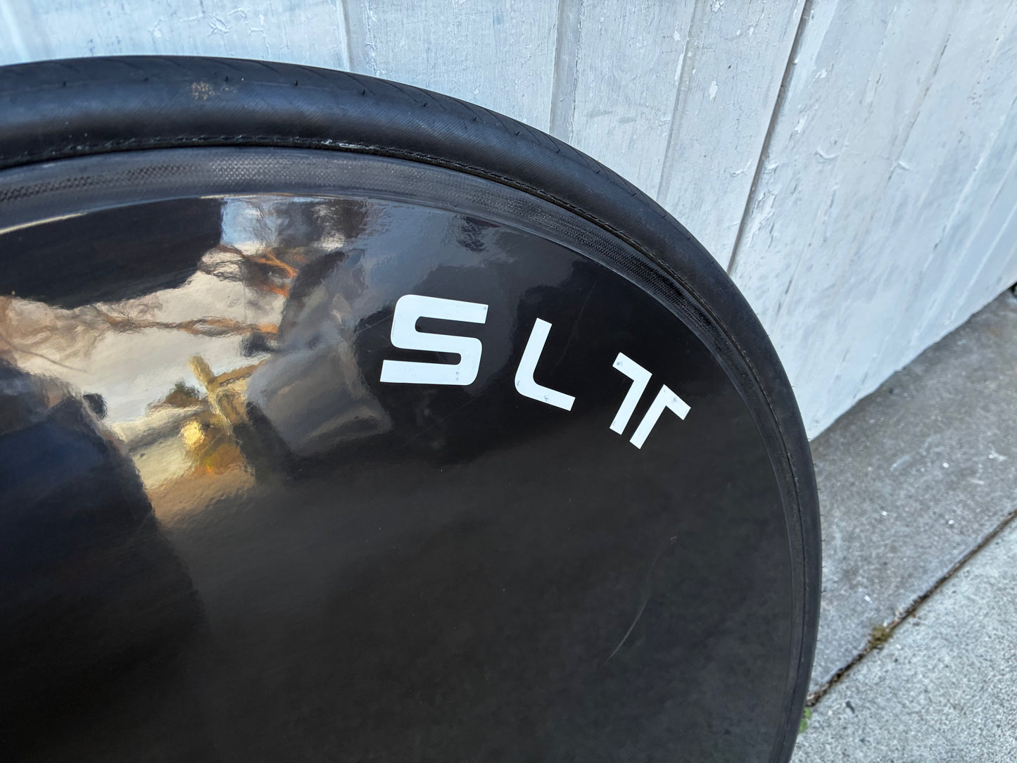 SLT Solid Disc Tubular Rear Rim TT wheel - 11 Spd