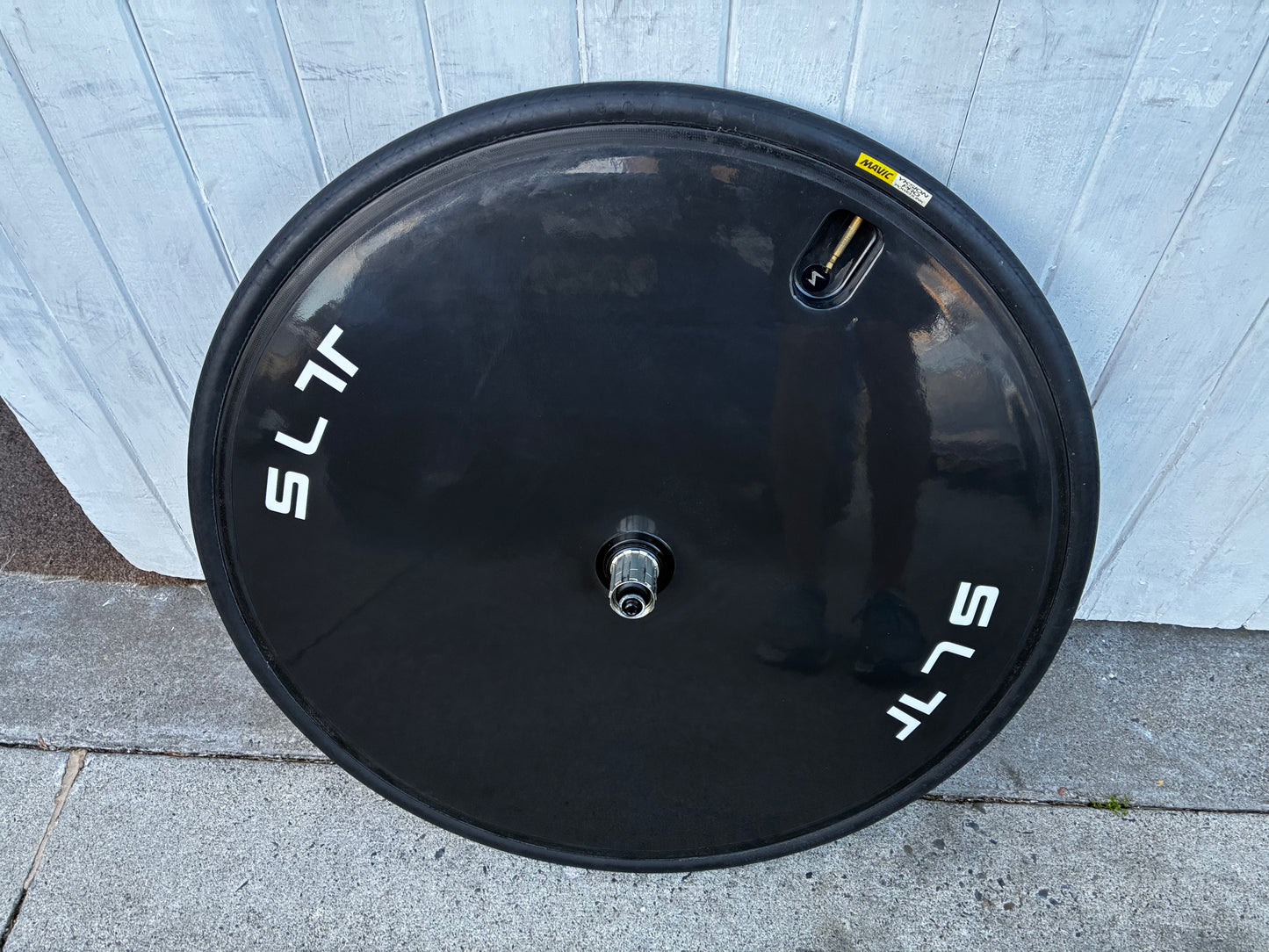 SLT Solid Disc Tubular Rear Rim TT wheel - 11 Spd