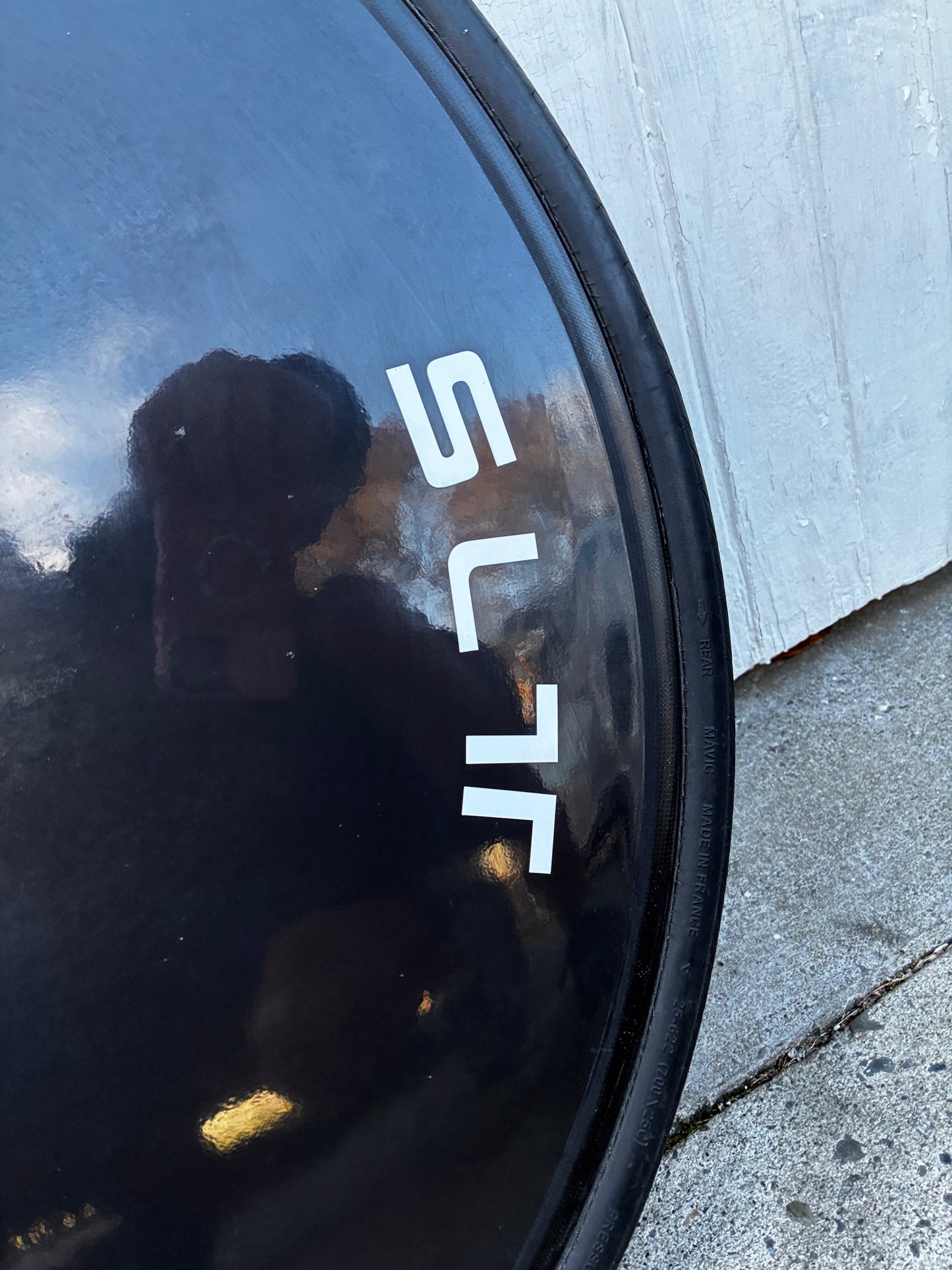 SLT Solid Disc Tubular Rear Rim TT wheel - 11 Spd