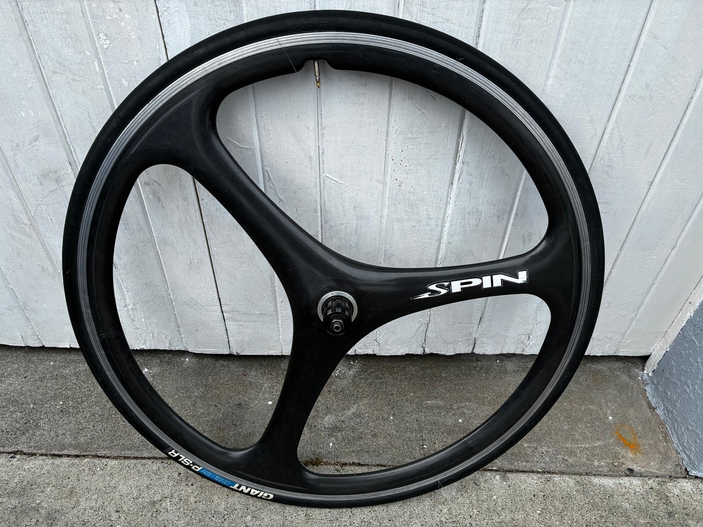 Spin TriSpoke Rear Carbon wheel - 9 Spd