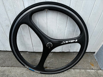 Spin TriSpoke Rear Carbon wheel - 9 Spd