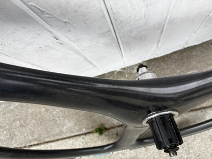 Spin TriSpoke Rear Carbon wheel - 9 Spd