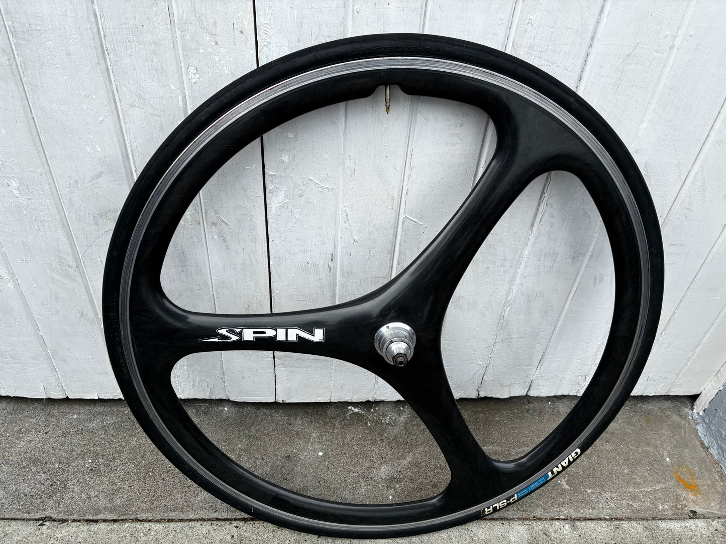 Spin TriSpoke Rear Carbon wheel - 9 Spd