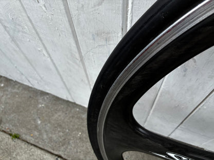 Spin TriSpoke Rear Carbon wheel - 9 Spd