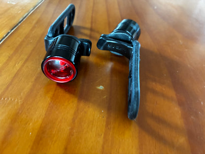 Lezyne front and rear lights