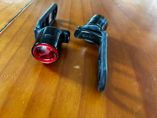 Lezyne front and rear lights