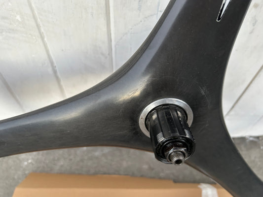 Spin TriSpoke Rear Carbon wheel - 10 Spd