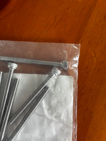 M5 Allen Bolts - 60mm long x6 pack