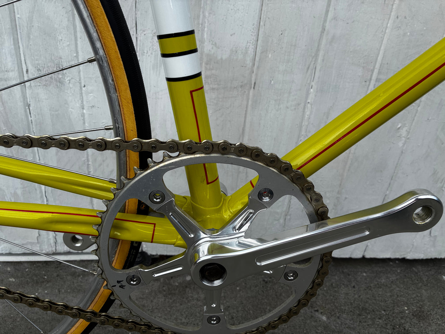 Legano Vintage Steel Track bike - Large