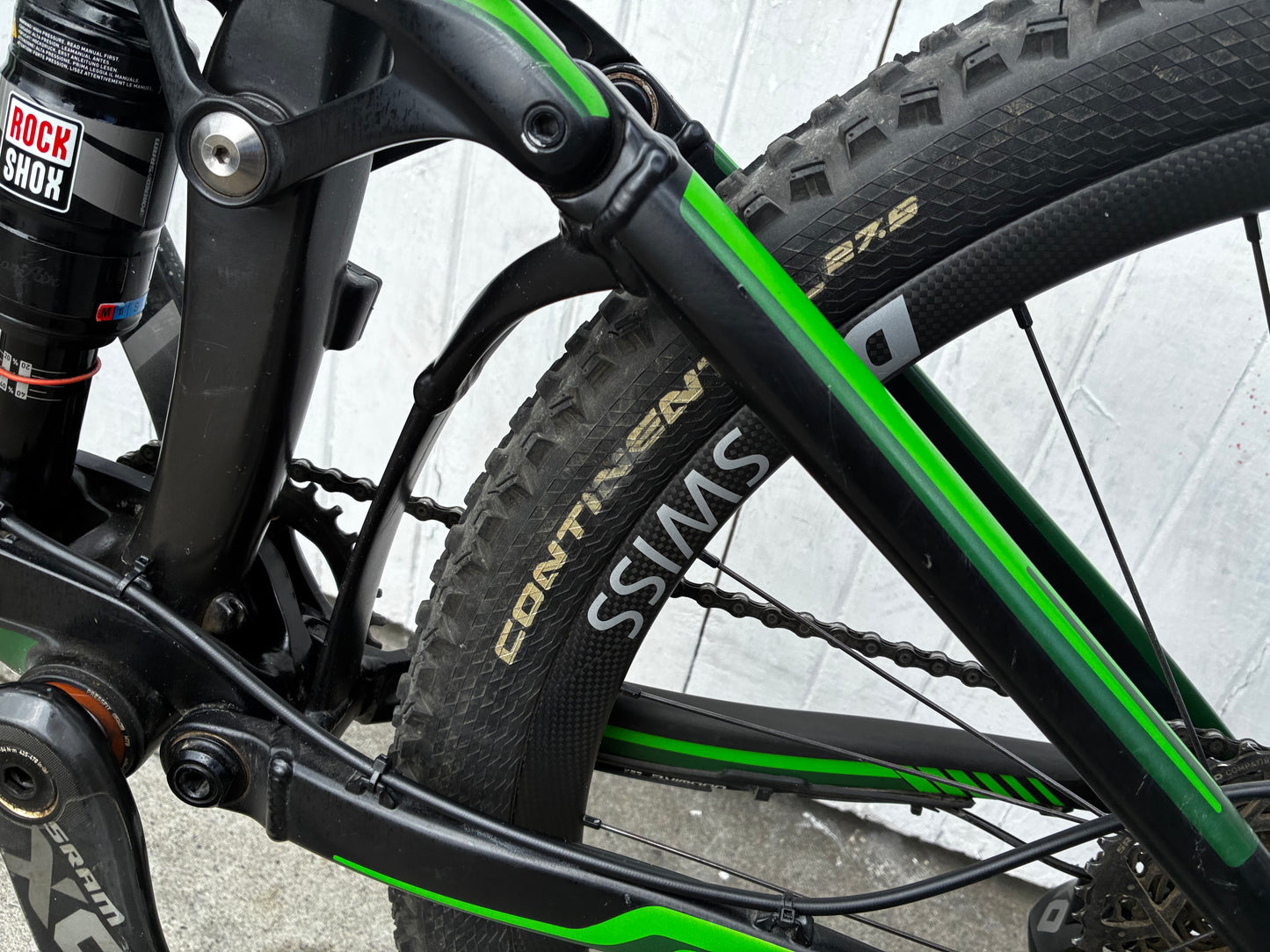 Giant Trance Advanced 1 Carbon 27.5” DISC MTB (SRAM X0) - Large