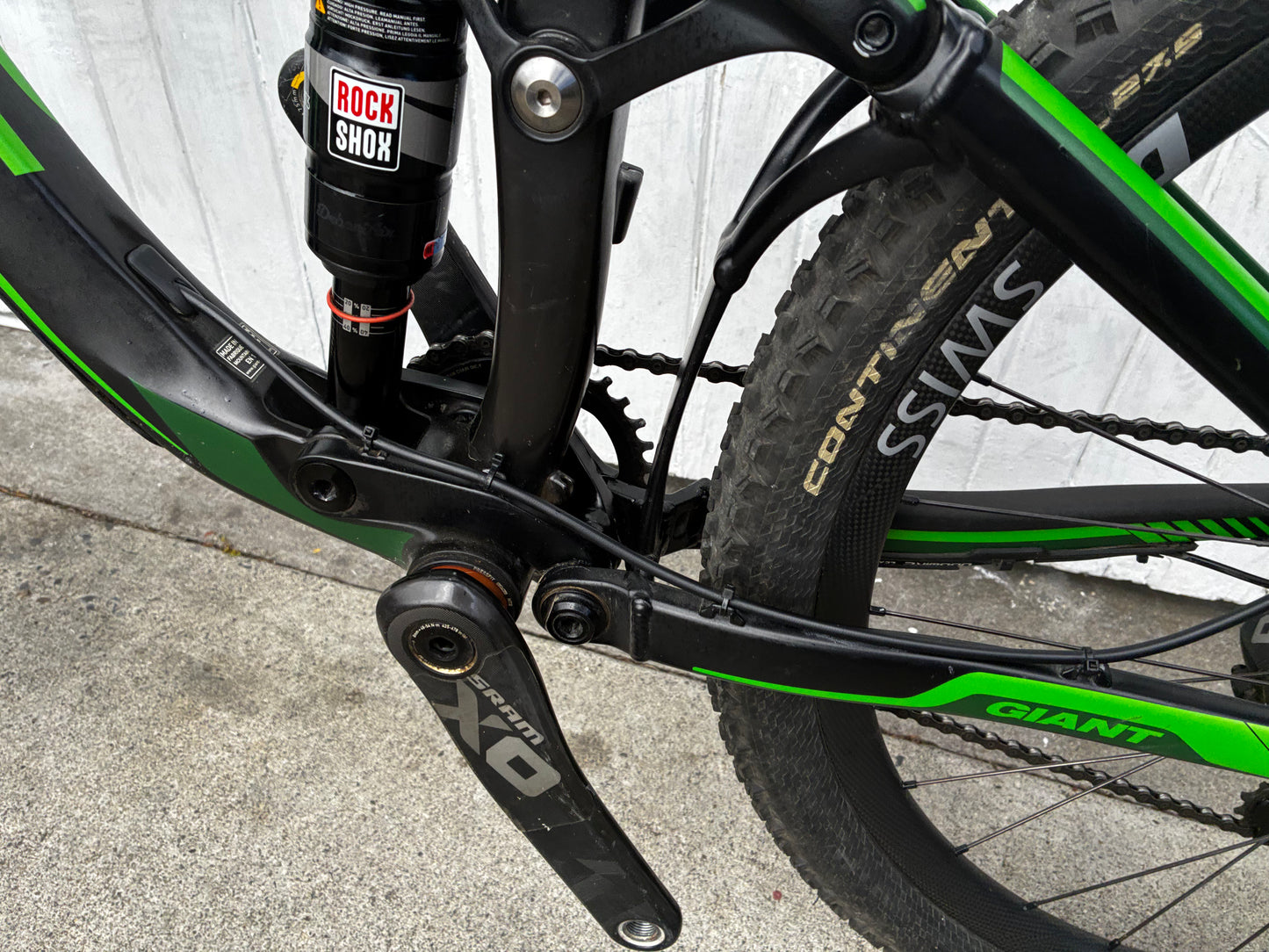 Giant Trance Advanced 1 Carbon 27.5” DISC MTB (SRAM X0) - Large