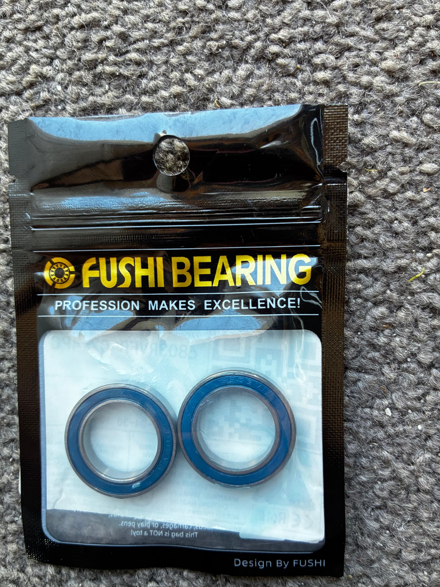 Fushi wheel bearings - 6803 2RS (pair)