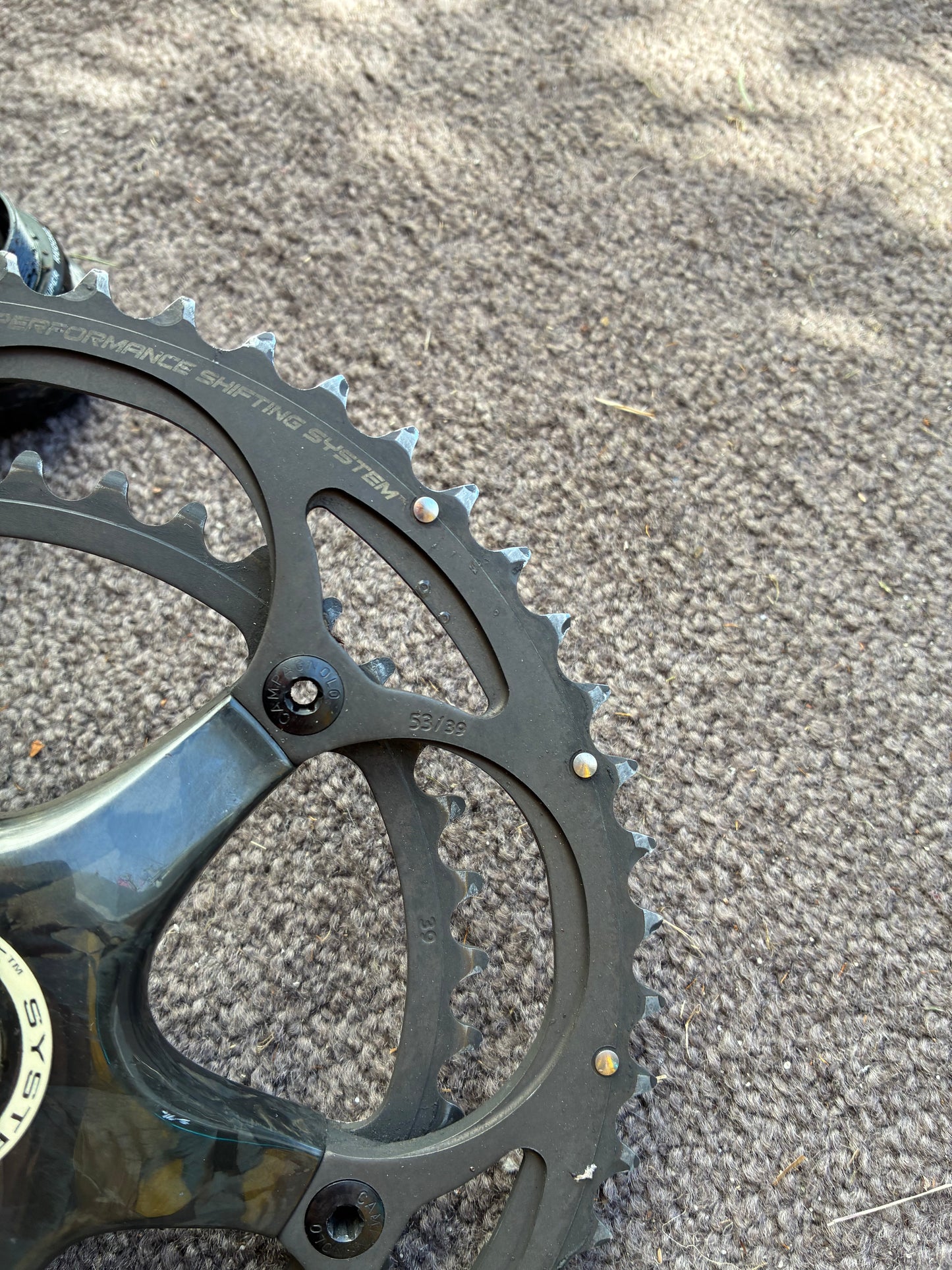 Campag Record Crank Carbon - 11 Spd