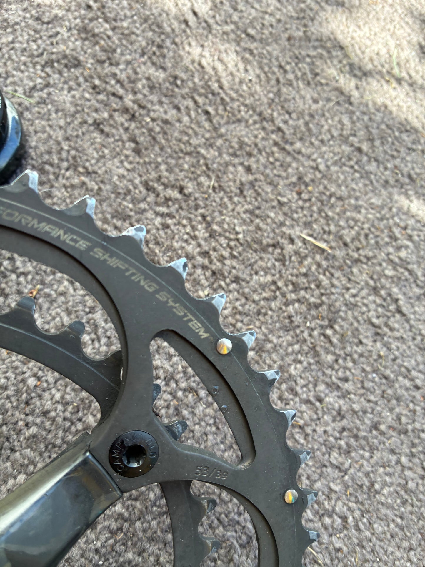 Campag Record Crank Carbon - 11 Spd