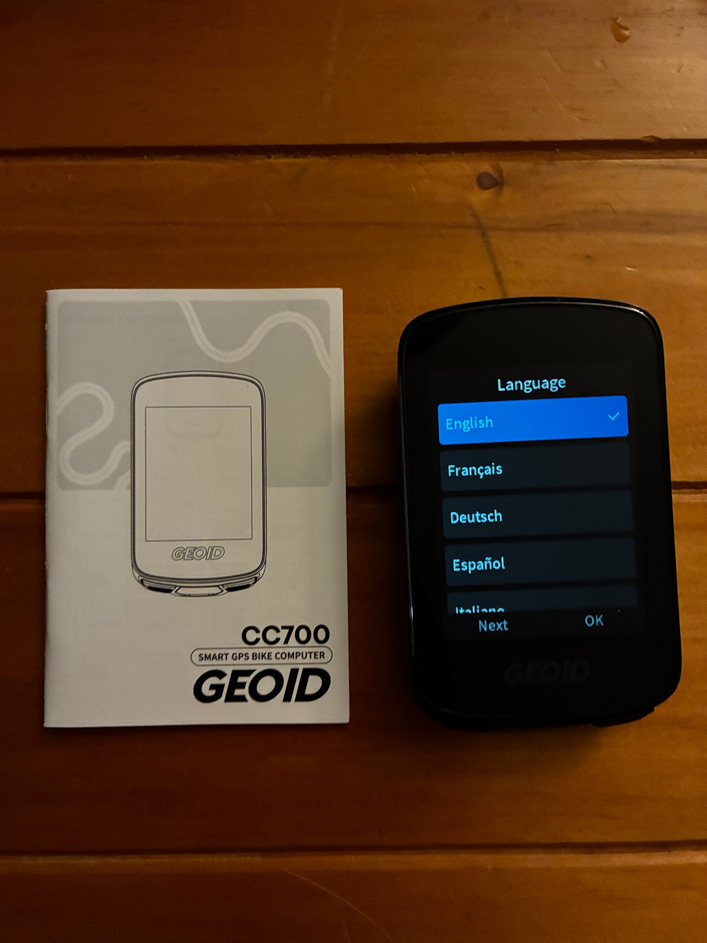 GEOID CC700 GPS Bike Computer (NEW)