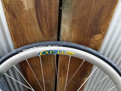 650b Wheelset with rear dish covers - Mavic CXP 14