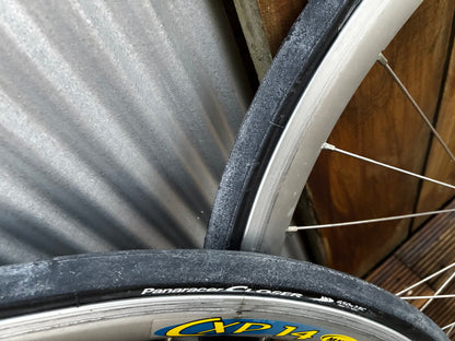 650b Wheelset with rear dish covers - Mavic CXP 14