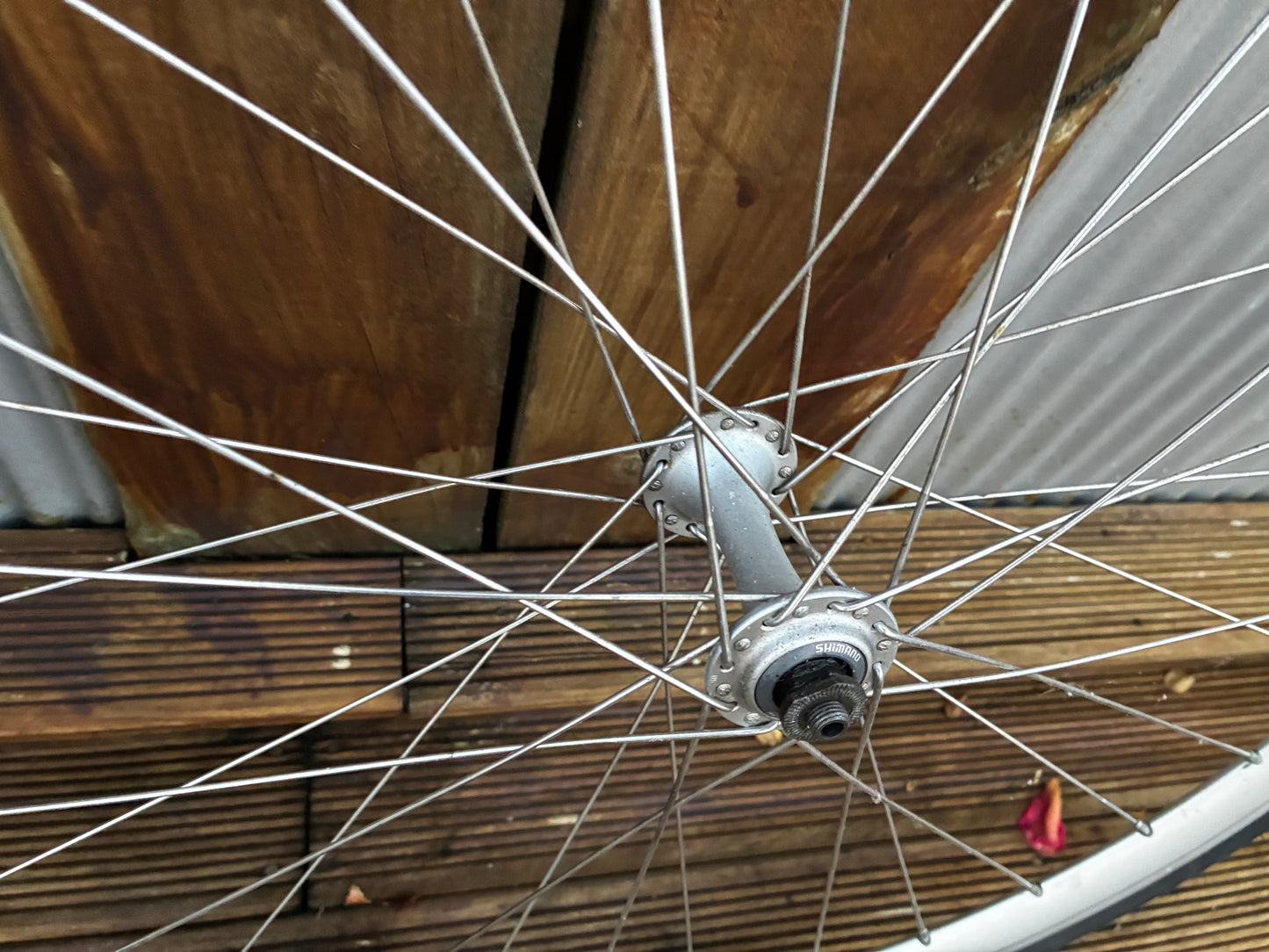 650b Wheelset with rear dish covers - Mavic CXP 14