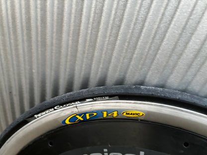 650b Wheelset with rear dish covers - Mavic CXP 14