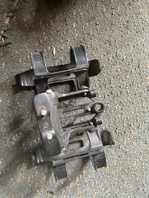 Dual TT cage holder and Bontrager bottle cages X2