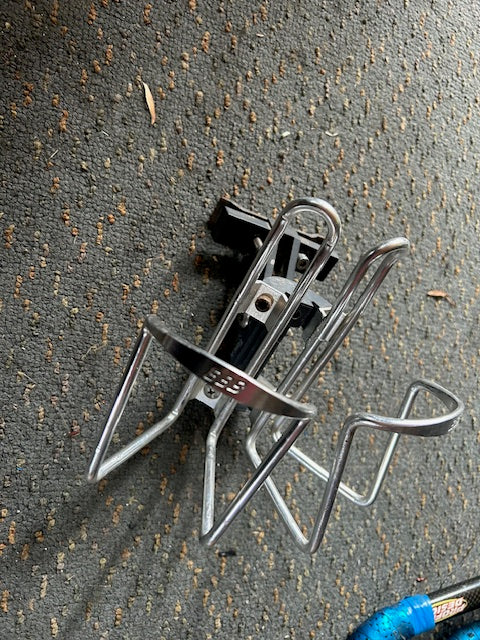 Dual TT cage holder and alloy bottle cages X2
