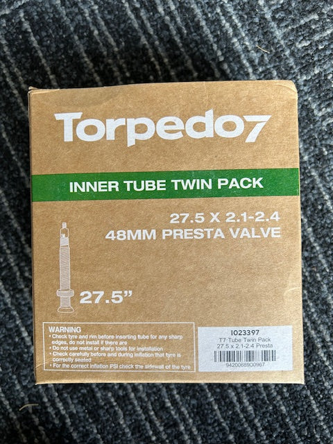 MTB Tube 27.5" Twinpack - Torpedo7 (NEW)