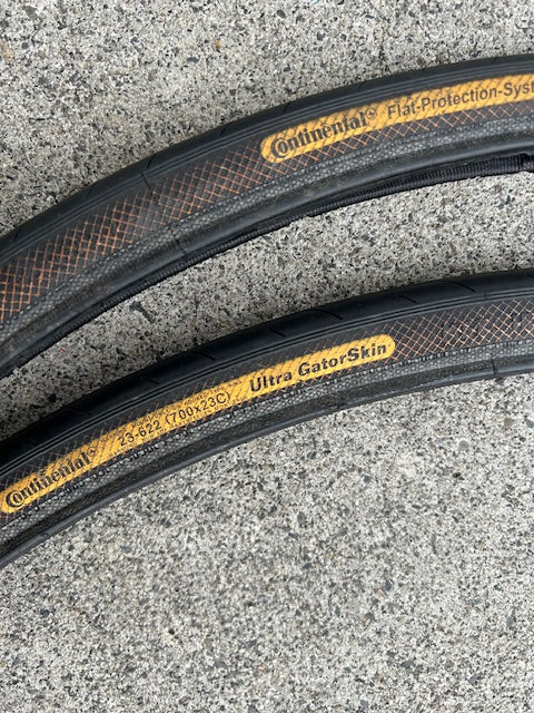 Conti Gatorskin tyres (pair) - 23mm