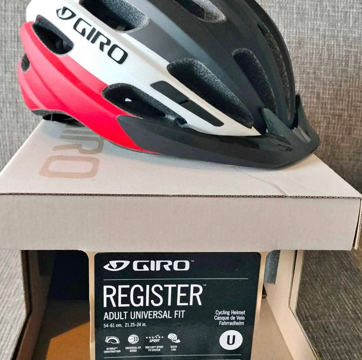 Giro Register Helmet - Medium/Large (NEW)