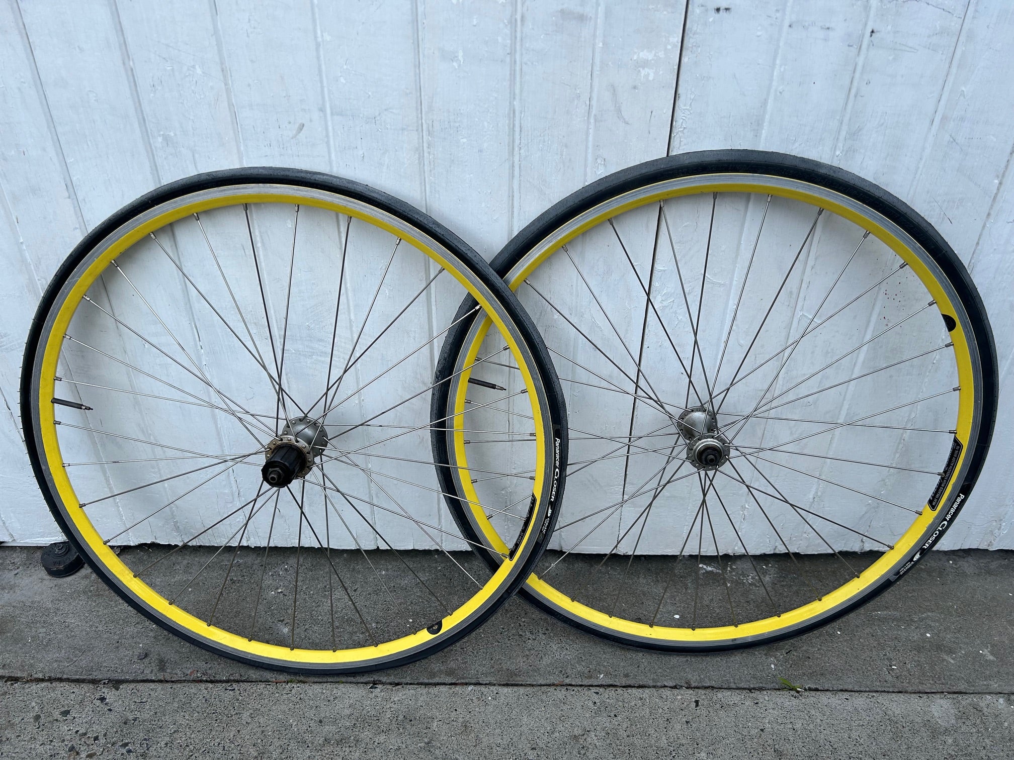Roue Avant 700c American Classic / Velocity Aerohead - Bleu Anodisé, Piste, Légère