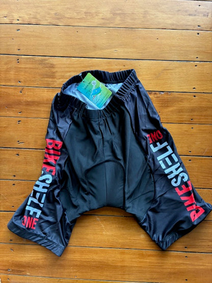 BikeShelfOne Waist Band Cycling Shorts (NEW)