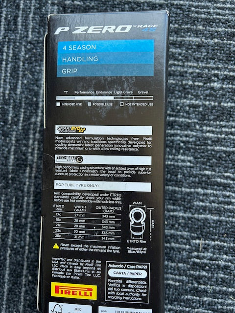 Pirelli P Zero Race 4S - Road Tyre EA (tubed)