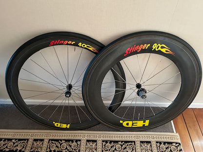 HED Stinger Carbon Tubs Wheelset - 10 Speed