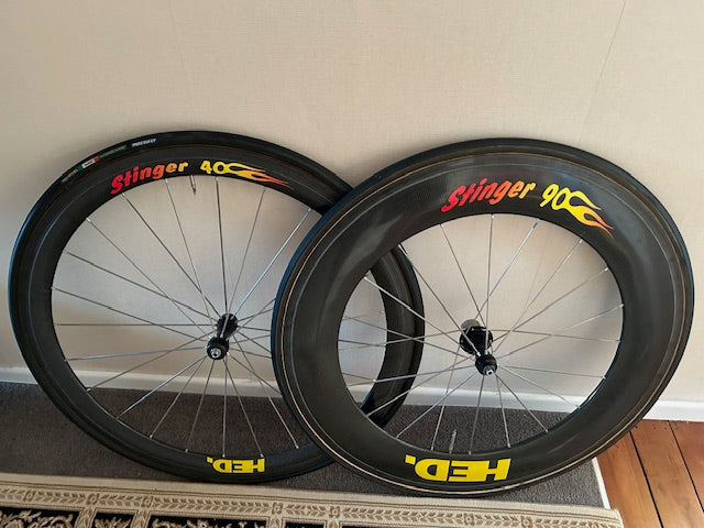 HED Stinger Carbon Tubs Wheelset - 10 Speed