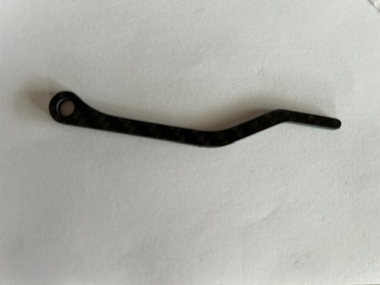 Front chain guide protector Carbon