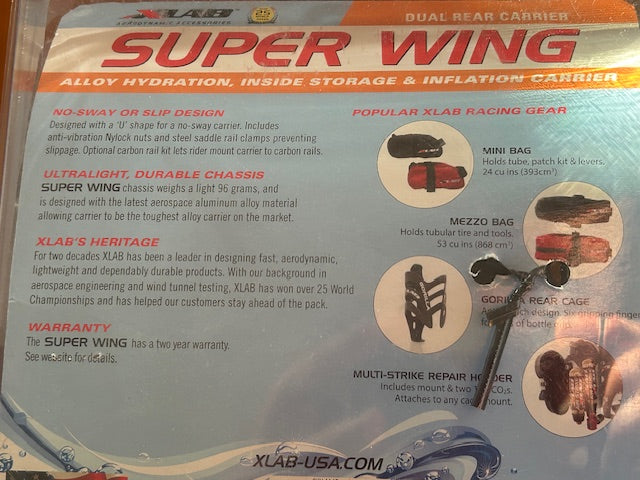 Super wing dual bottle cage holder