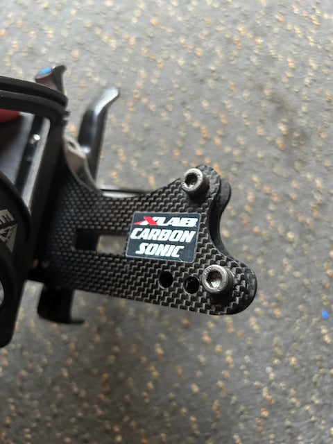 XLab Carbon Sonic dual bottle cage holder - Used
