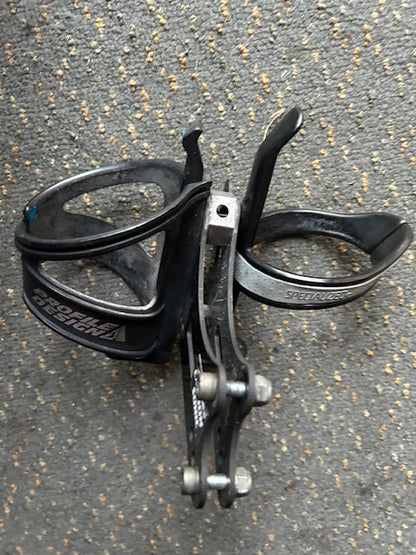 XLab Carbon Sonic dual bottle cage holder - Used