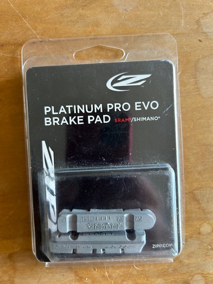 Zipp Platinum Pro Evo Carbon Pads Each Pair (NEW)